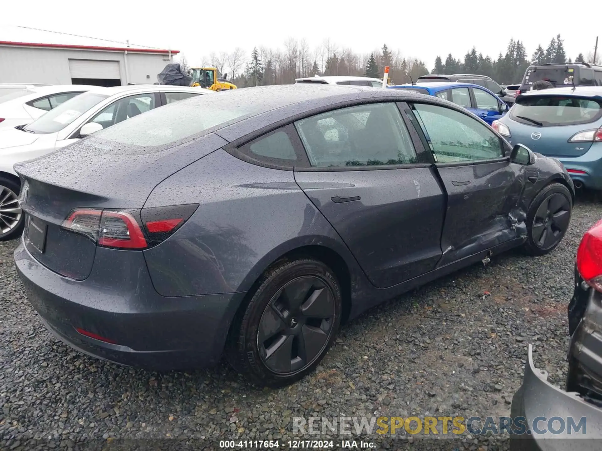 4 fotografías del automóvil dañado 5YJ3E1EA2PF619183 TESLA MODEL 3 2023