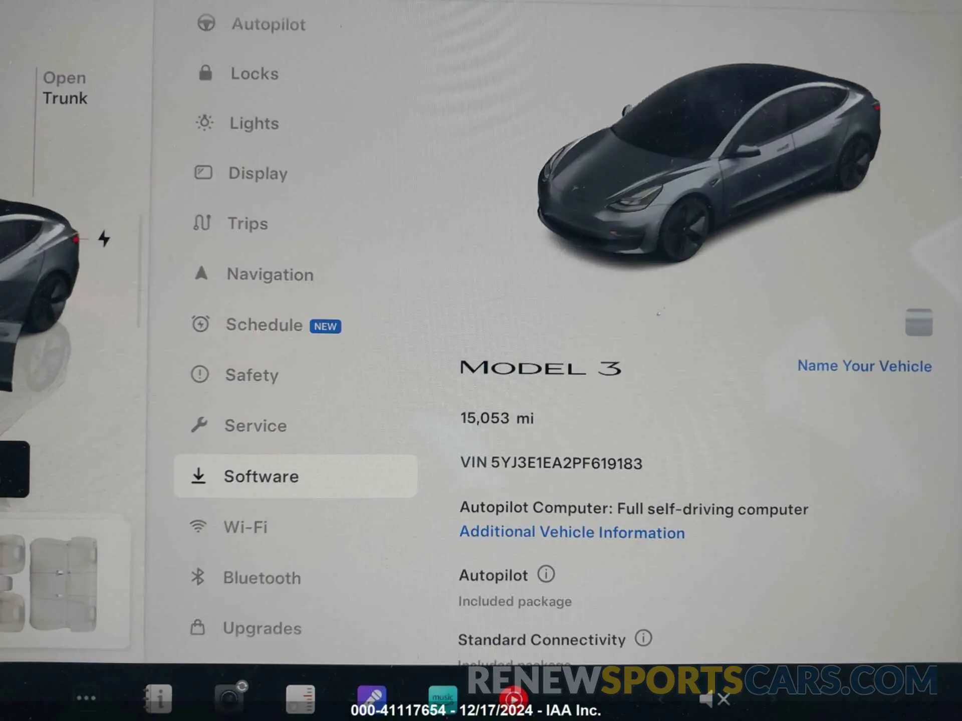 7 fotografías del automóvil dañado 5YJ3E1EA2PF619183 TESLA MODEL 3 2023