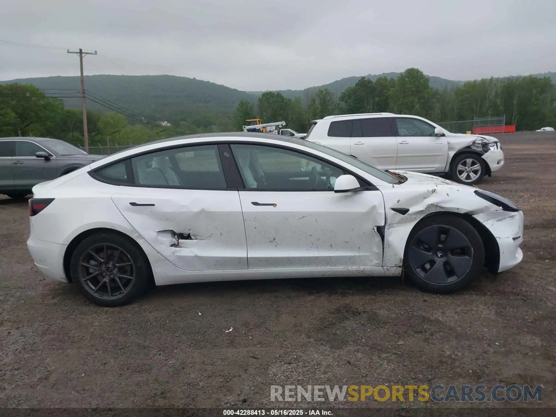 13 fotografías del automóvil dañado 5YJ3E1EA2PF626392 TESLA MODEL 3 2023