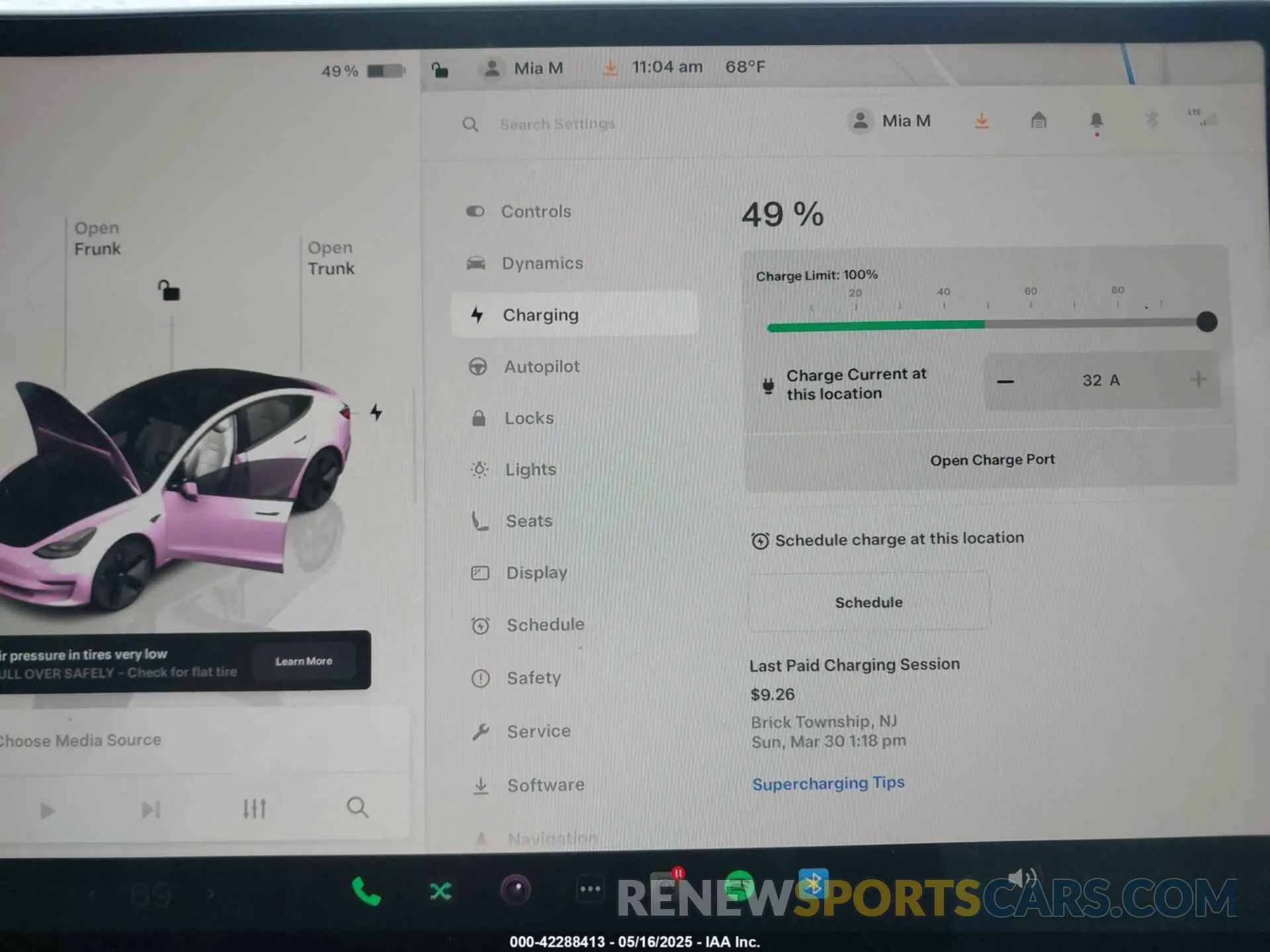 17 fotografías del automóvil dañado 5YJ3E1EA2PF626392 TESLA MODEL 3 2023