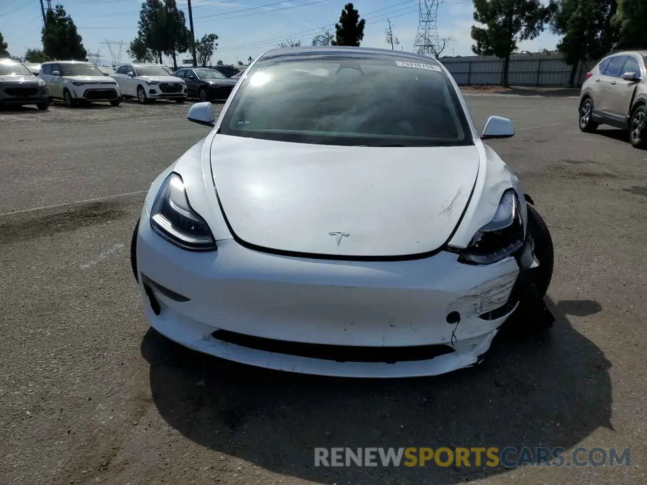 5 fotografías del automóvil dañado 5YJ3E1EA2PF638042 TESLA MODEL 3 2023