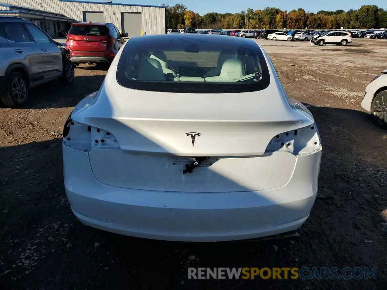 6 fotografías del automóvil dañado 5YJ3E1EA2PF642186 TESLA MODEL 3 2023