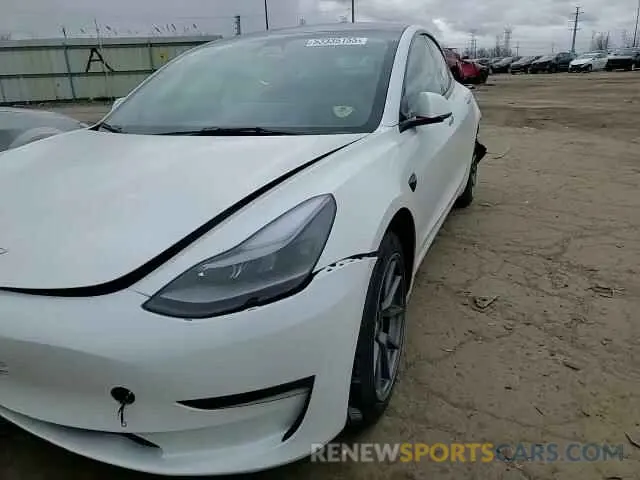 11 fotografías del automóvil dañado 5YJ3E1EA2PF642656 TESLA MODEL 3 2023