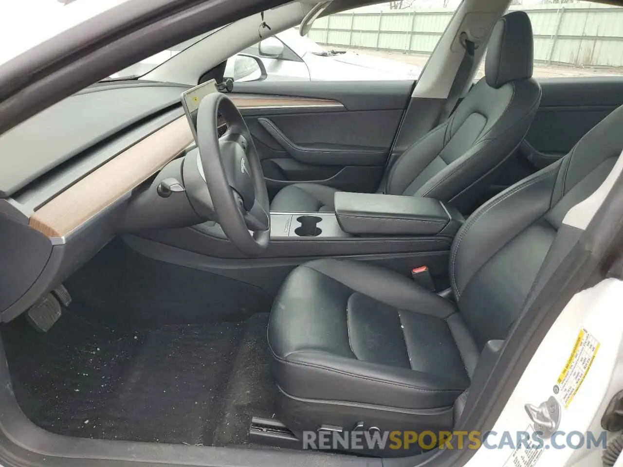7 fotografías del automóvil dañado 5YJ3E1EA2PF642656 TESLA MODEL 3 2023