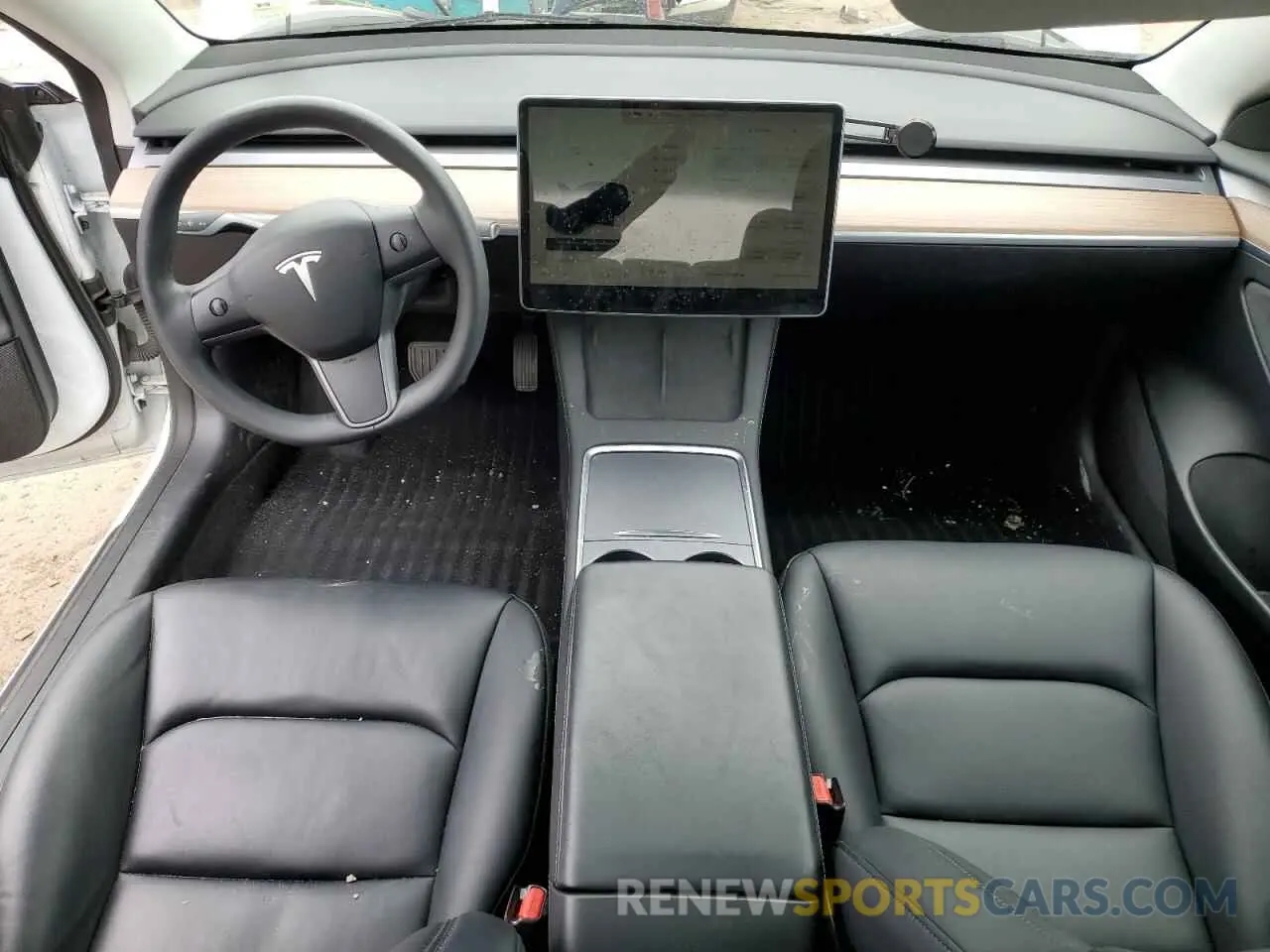 8 fotografías del automóvil dañado 5YJ3E1EA2PF642656 TESLA MODEL 3 2023