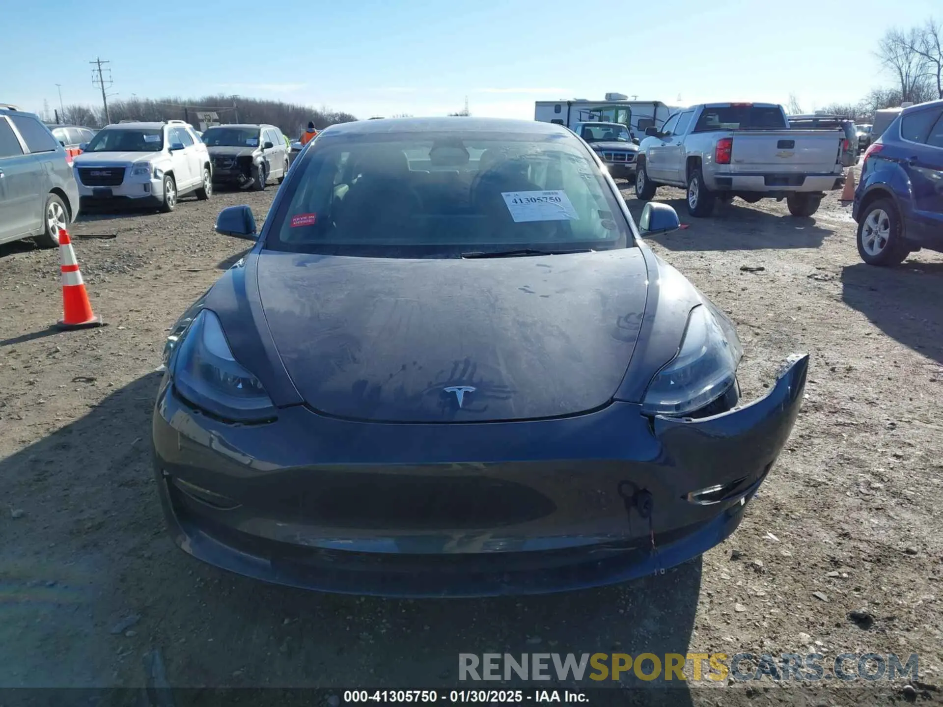 12 fotografías del automóvil dañado 5YJ3E1EA2PF644021 TESLA MODEL 3 2023