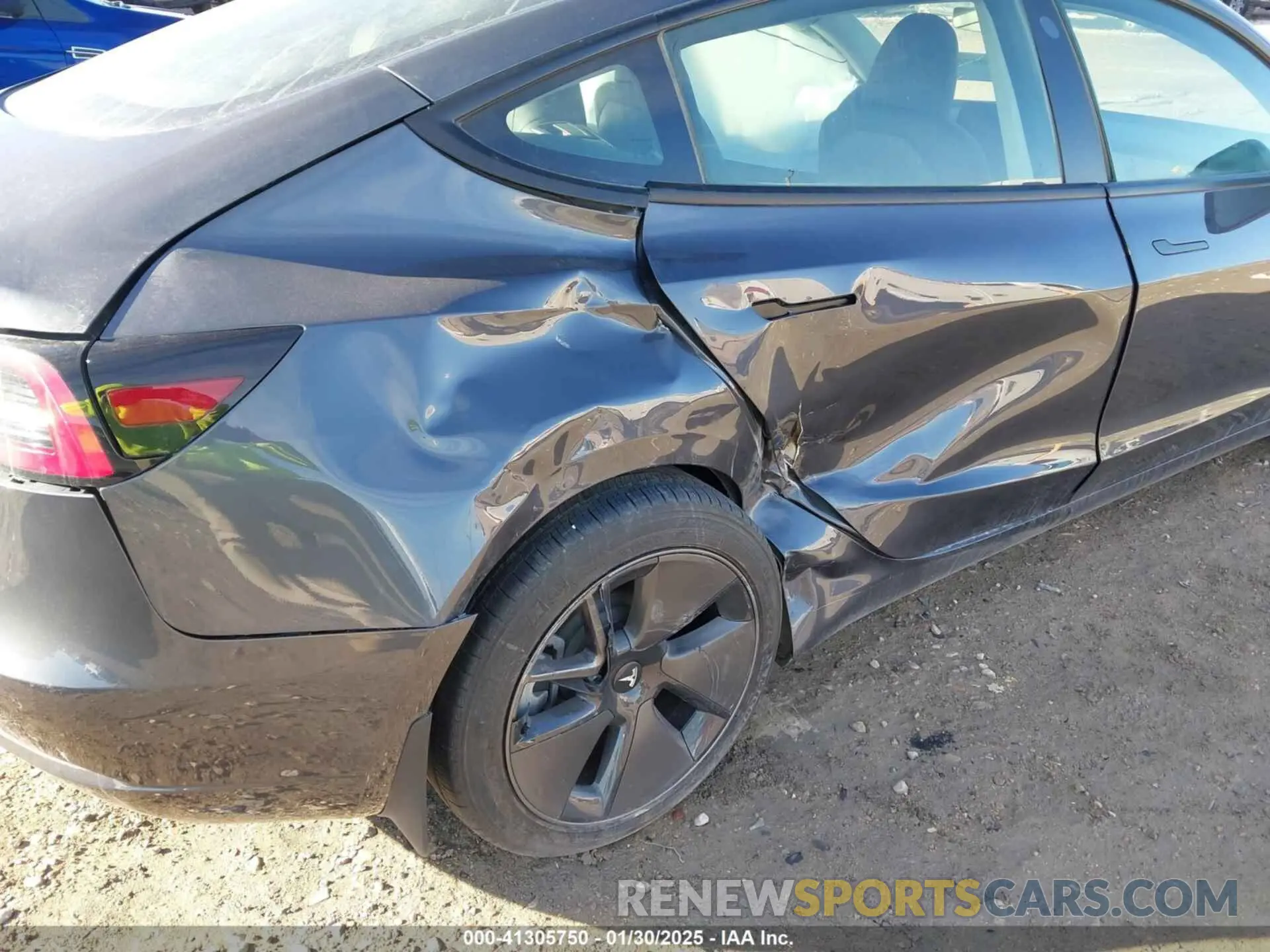 6 fotografías del automóvil dañado 5YJ3E1EA2PF644021 TESLA MODEL 3 2023