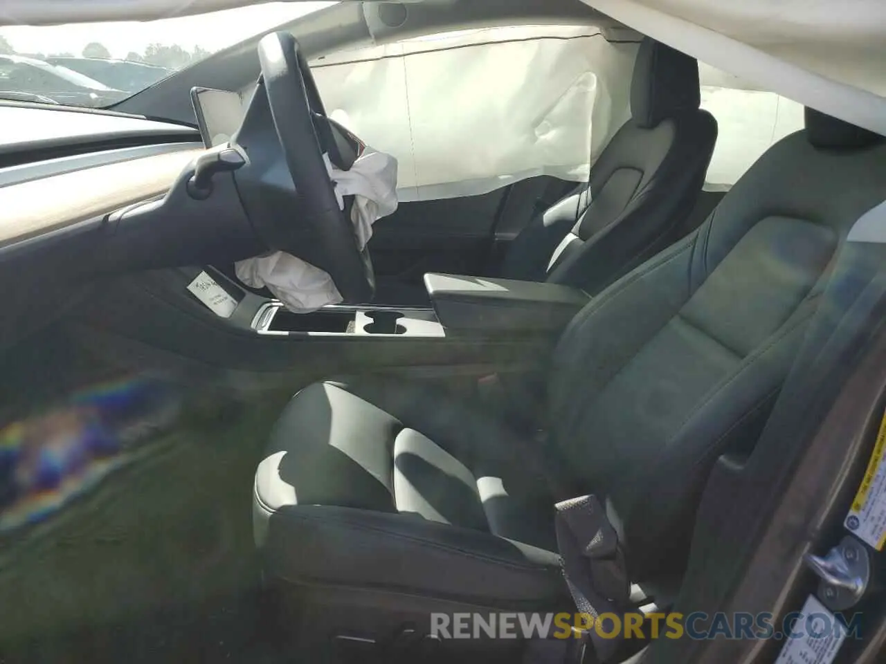 7 fotografías del automóvil dañado 5YJ3E1EA2PF644584 TESLA MODEL 3 2023