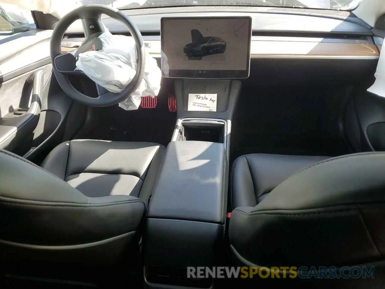 8 fotografías del automóvil dañado 5YJ3E1EA2PF644584 TESLA MODEL 3 2023