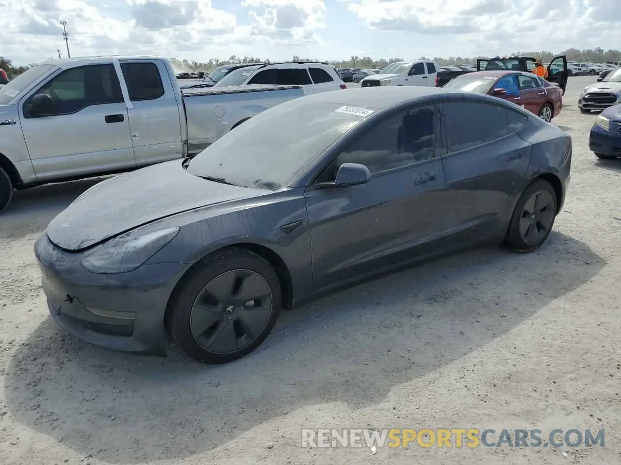 1 fotografías del automóvil dañado 5YJ3E1EA2PF646156 TESLA MODEL 3 2023
