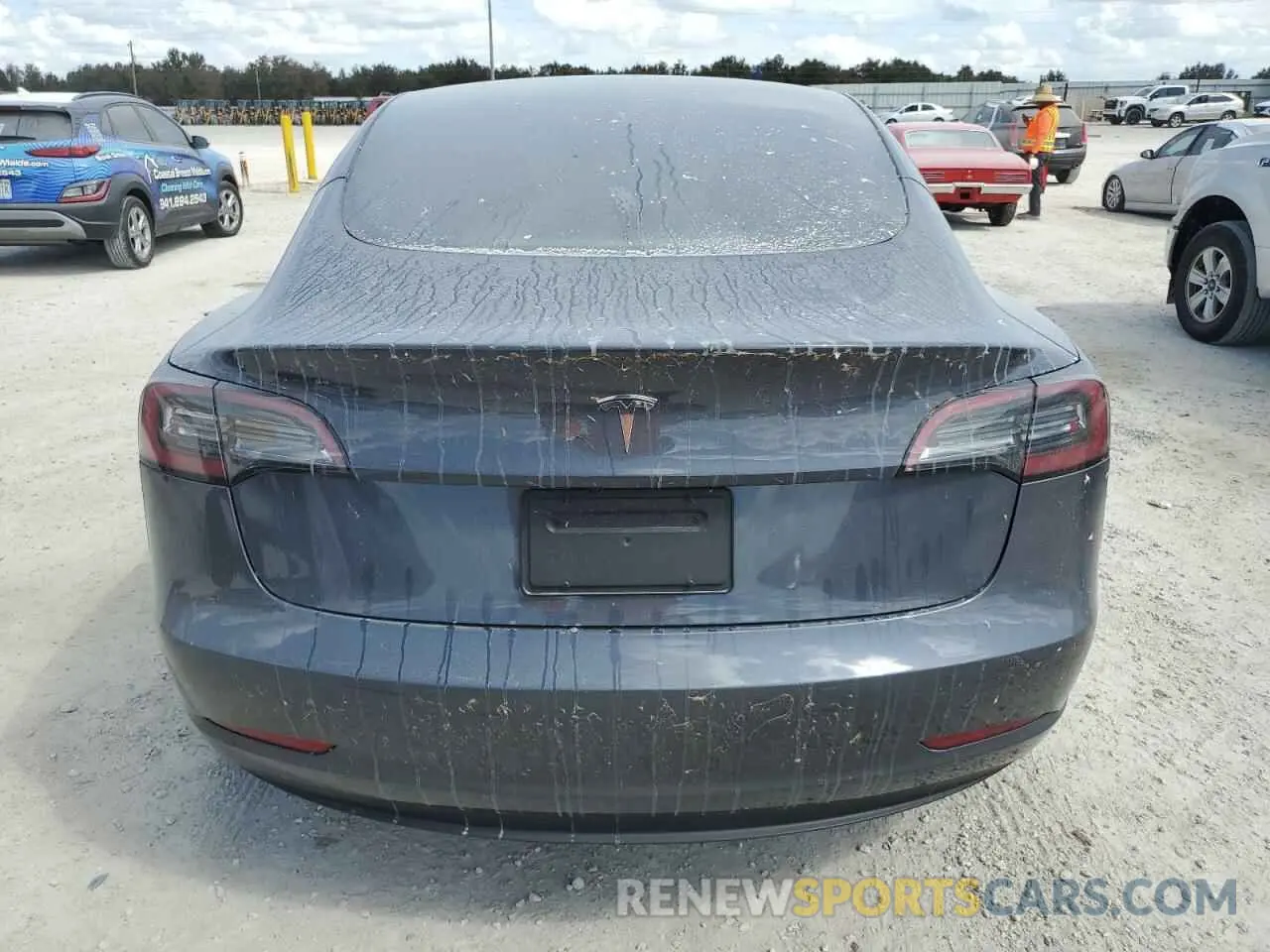 6 fotografías del automóvil dañado 5YJ3E1EA2PF646156 TESLA MODEL 3 2023