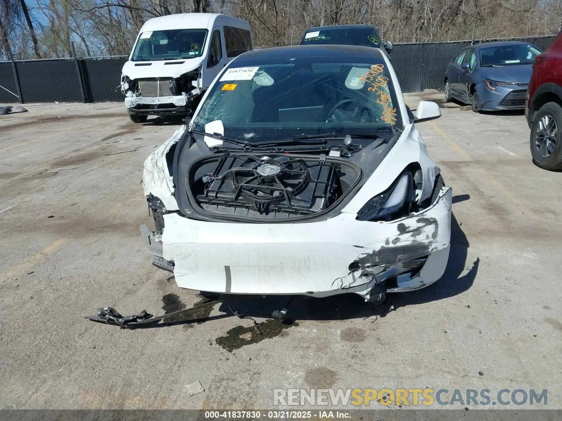 6 fotografías del automóvil dañado 5YJ3E1EA2PF652961 TESLA MODEL 3 2023