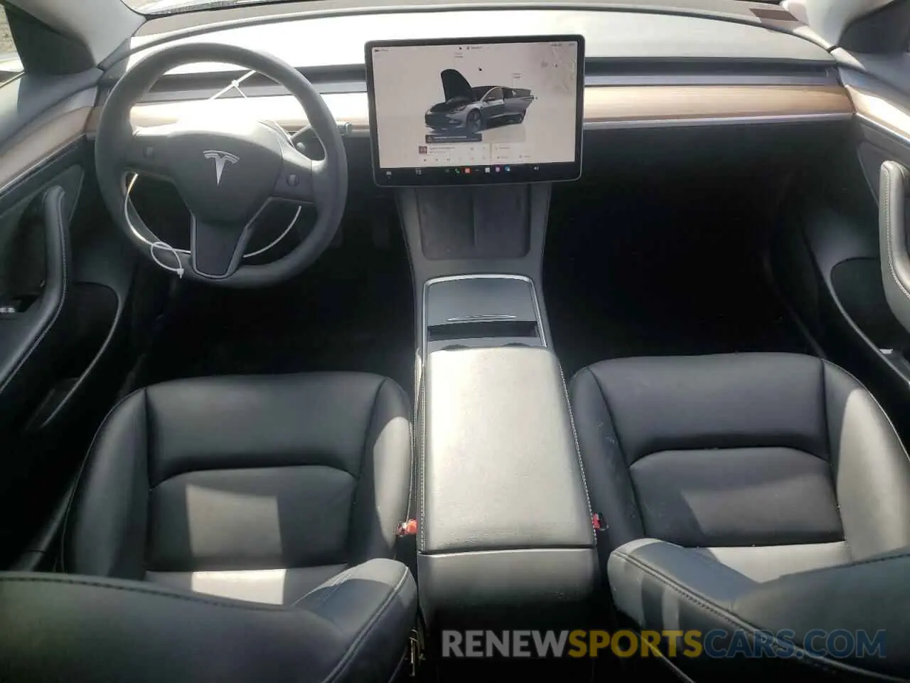 8 fotografías del automóvil dañado 5YJ3E1EA2PF662082 TESLA MODEL 3 2023