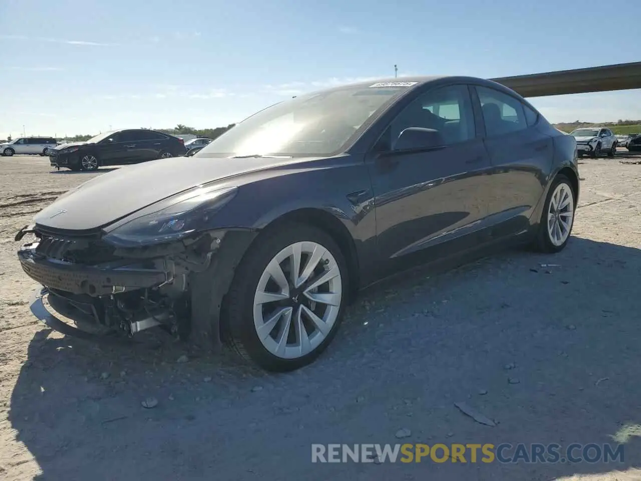1 fotografías del automóvil dañado 5YJ3E1EA2PF670117 TESLA MODEL 3 2023
