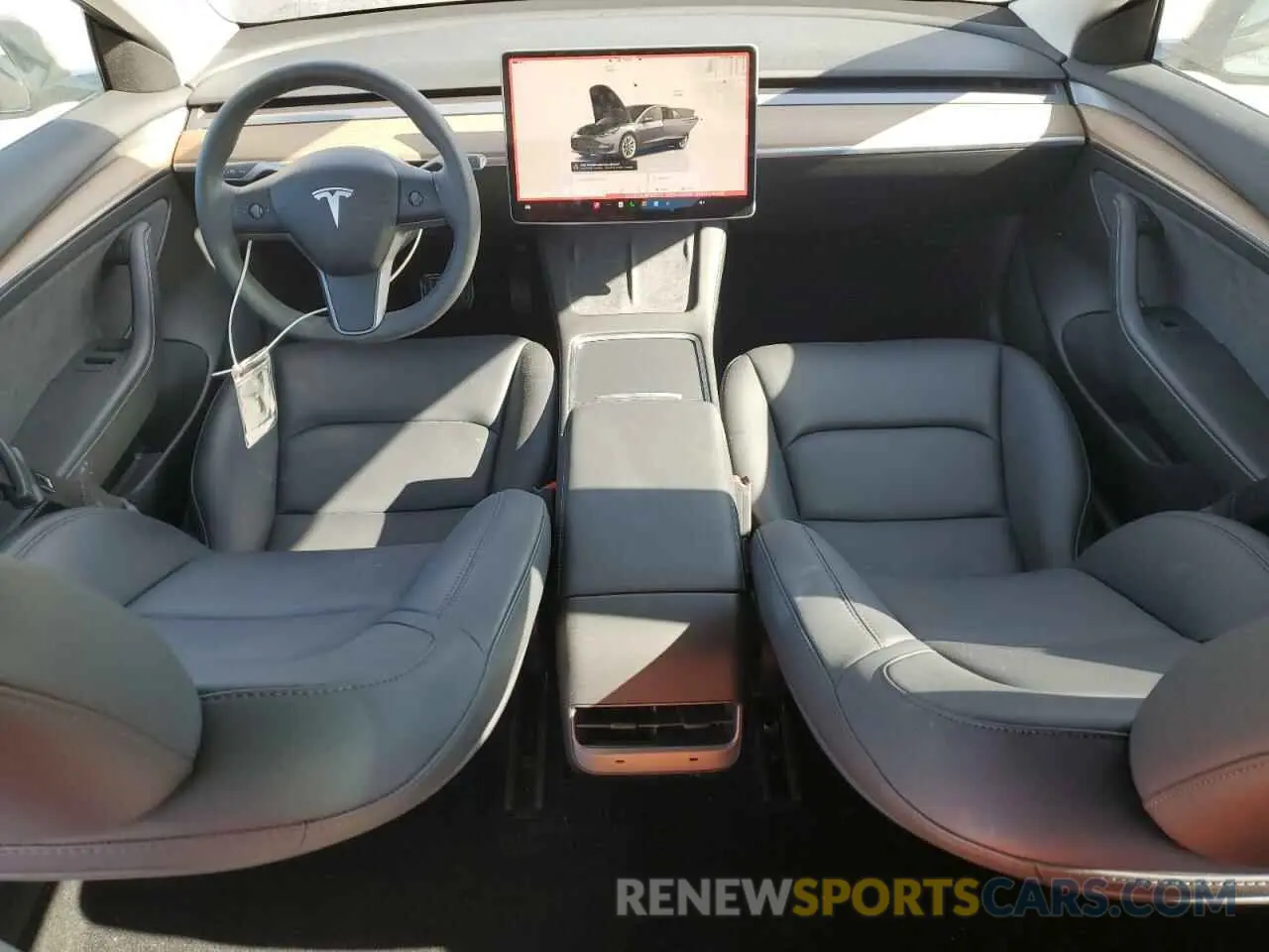 8 fotografías del automóvil dañado 5YJ3E1EA2PF670117 TESLA MODEL 3 2023
