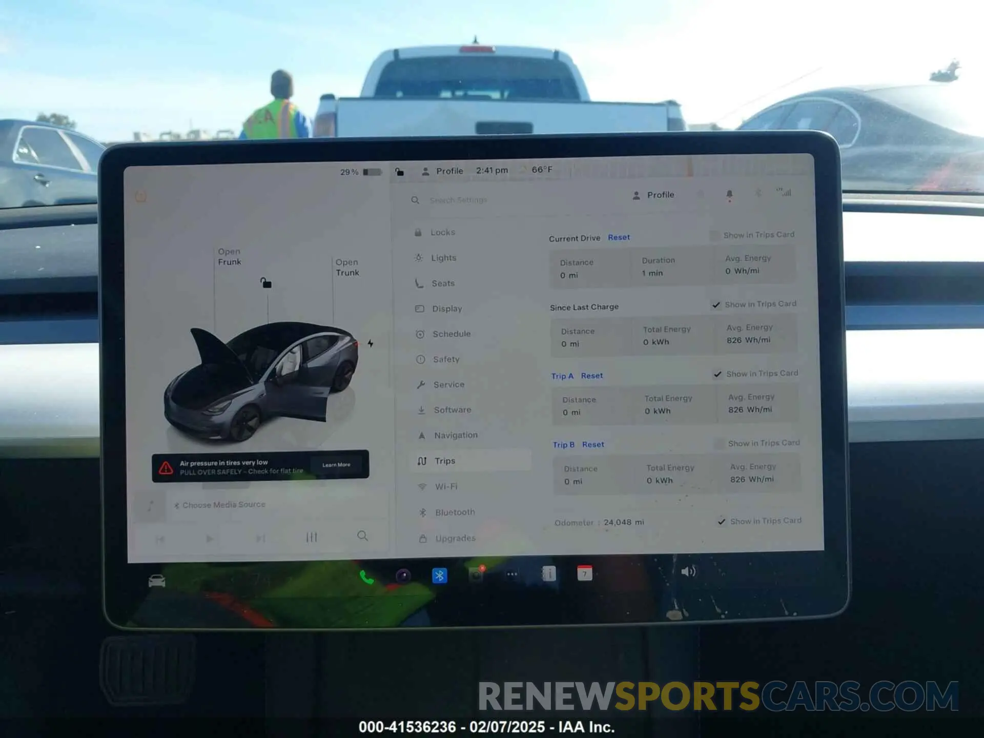 7 fotografías del automóvil dañado 5YJ3E1EA2PF675298 TESLA MODEL 3 2023