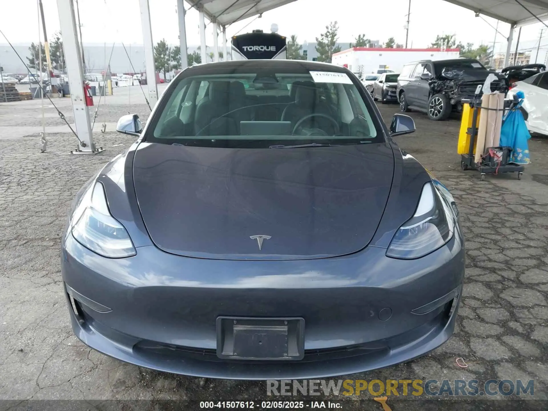 13 fotografías del automóvil dañado 5YJ3E1EA2PF676354 TESLA MODEL 3 2023