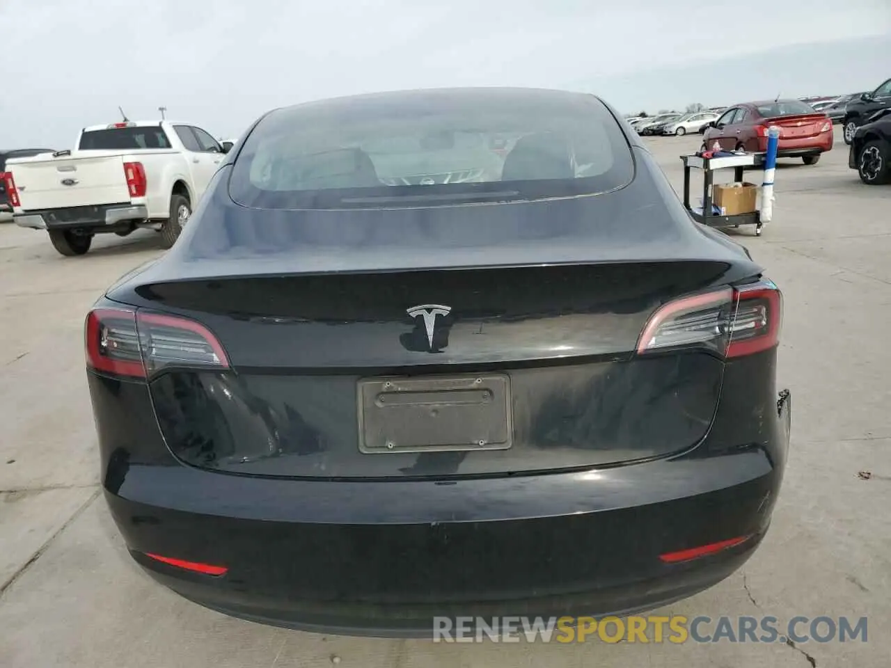 6 fotografías del automóvil dañado 5YJ3E1EA2PF677195 TESLA MODEL 3 2023