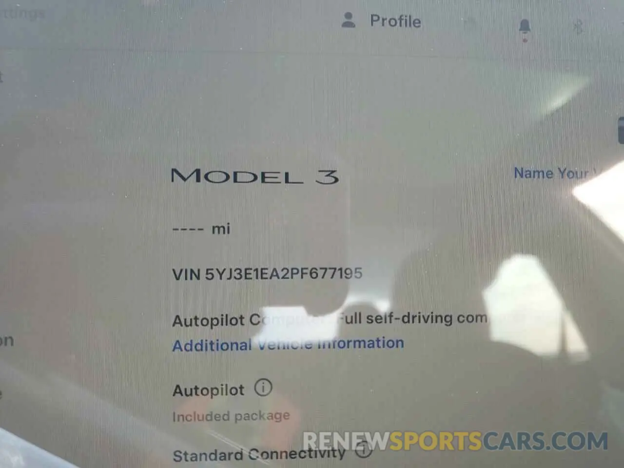 9 fotografías del automóvil dañado 5YJ3E1EA2PF677195 TESLA MODEL 3 2023