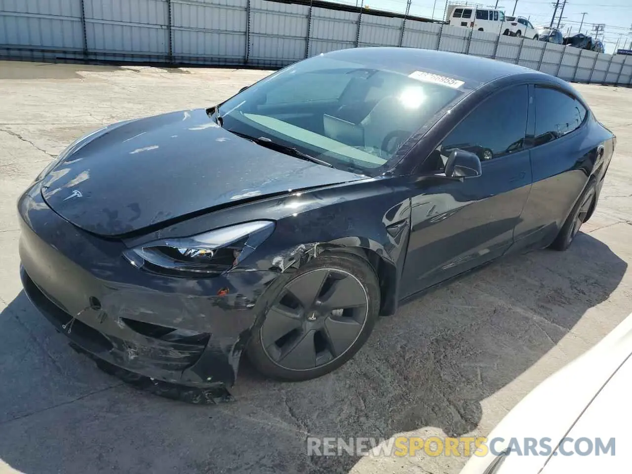 1 fotografías del automóvil dañado 5YJ3E1EA2PF680484 TESLA MODEL 3 2023