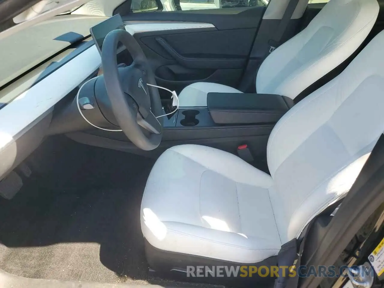7 fotografías del automóvil dañado 5YJ3E1EA2PF680484 TESLA MODEL 3 2023