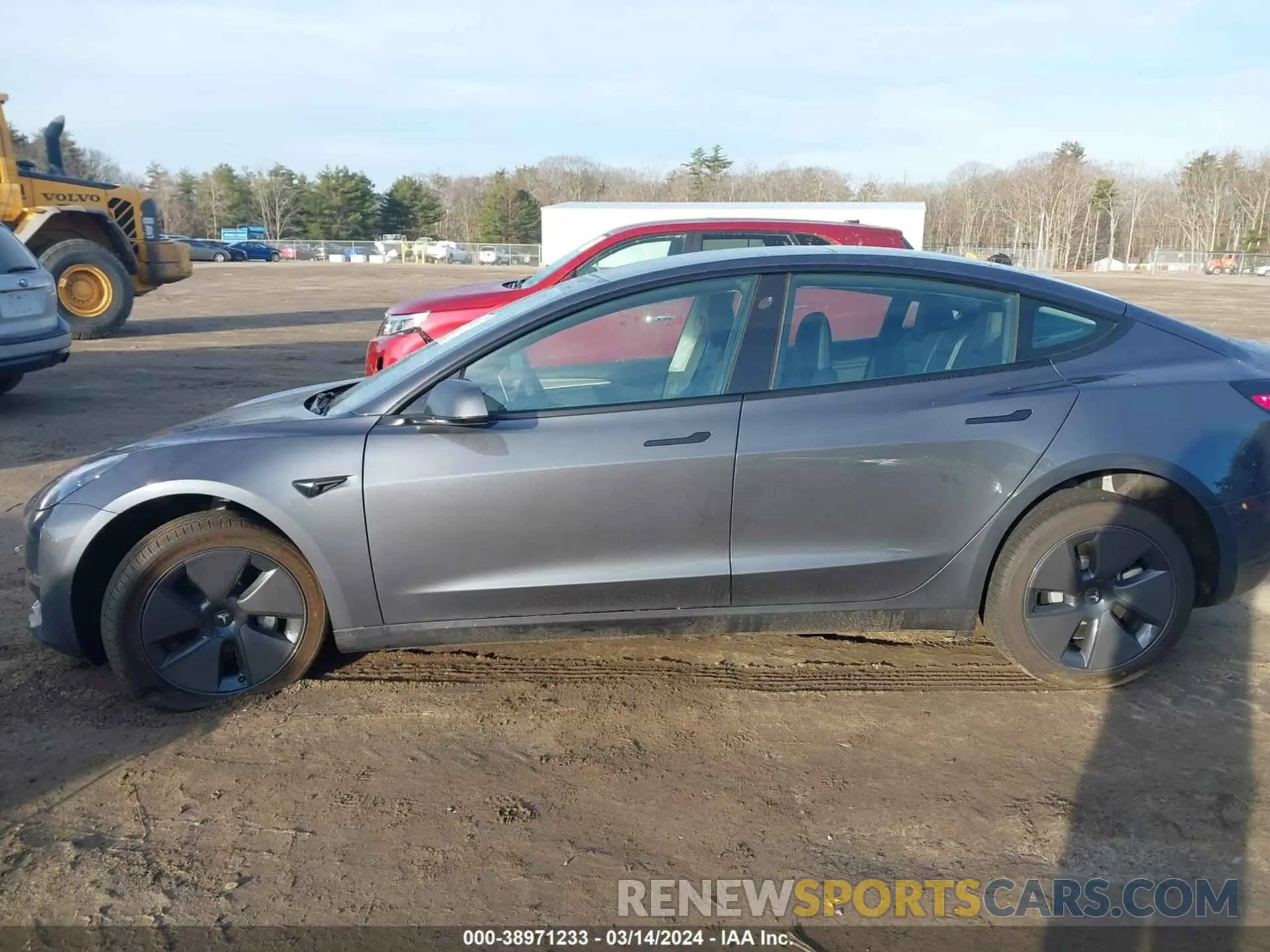 14 fotografías del automóvil dañado 5YJ3E1EA2PF684034 TESLA MODEL 3 2023