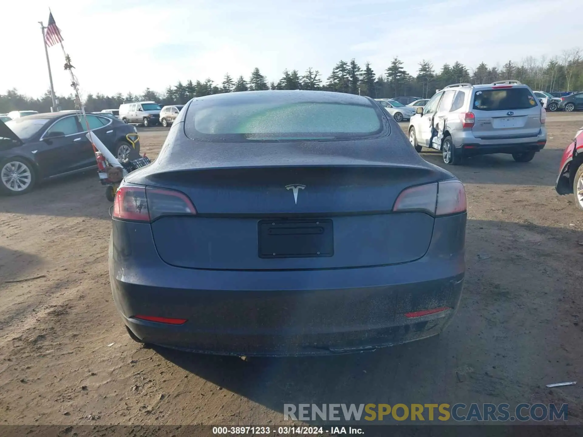 16 fotografías del automóvil dañado 5YJ3E1EA2PF684034 TESLA MODEL 3 2023