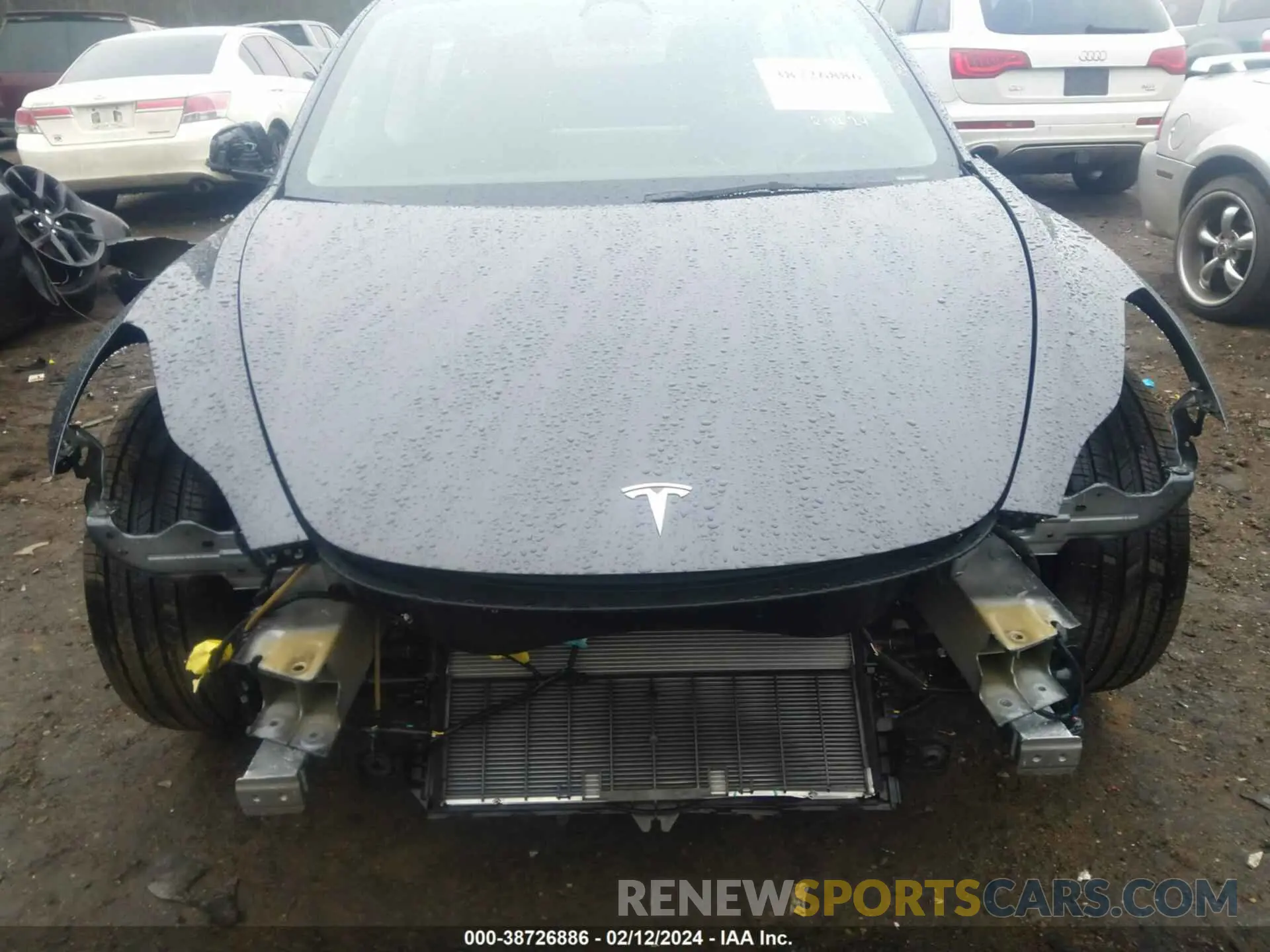 12 fotografías del automóvil dañado 5YJ3E1EA2PF685636 TESLA MODEL 3 2023