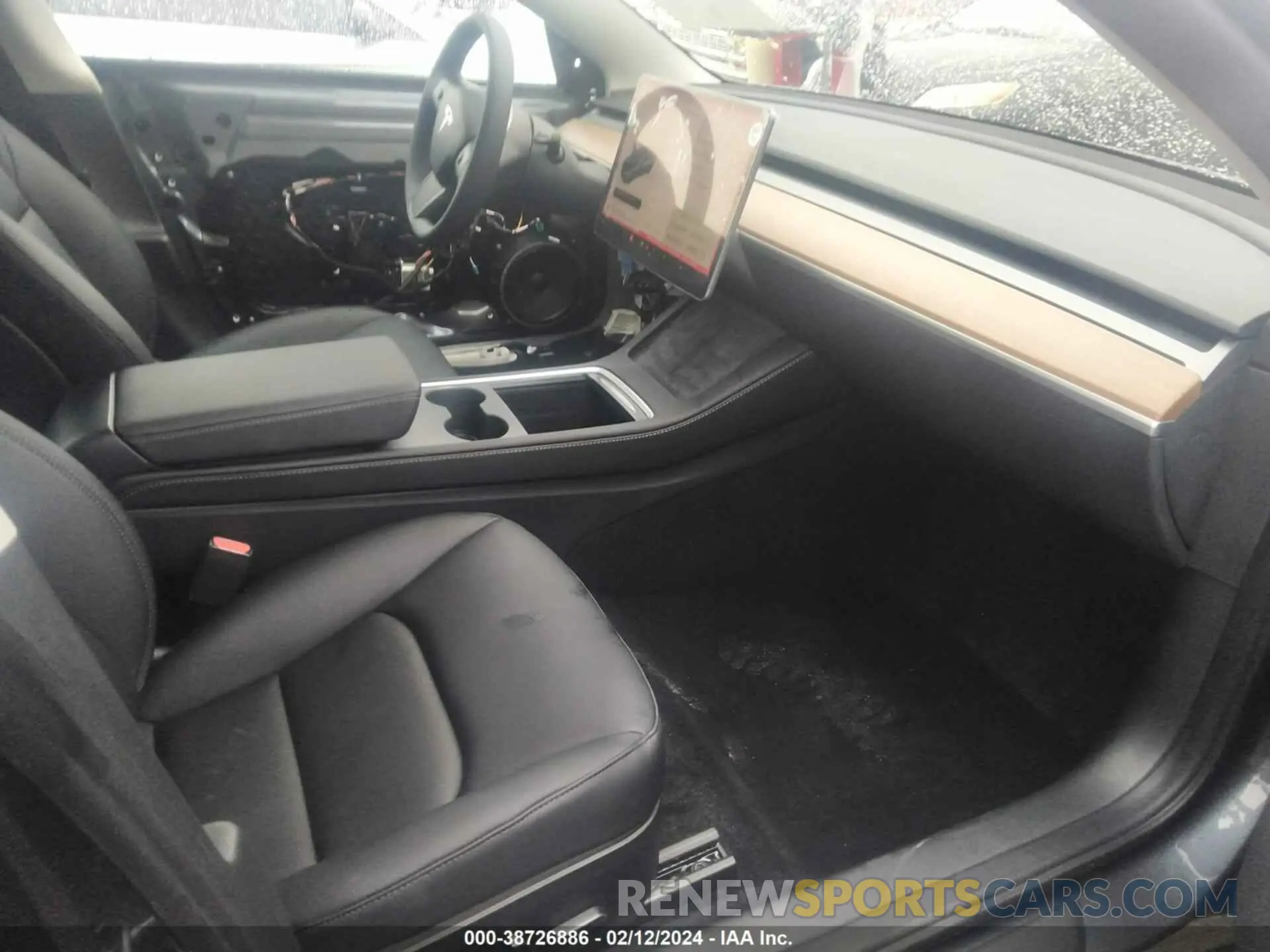 5 fotografías del automóvil dañado 5YJ3E1EA2PF685636 TESLA MODEL 3 2023