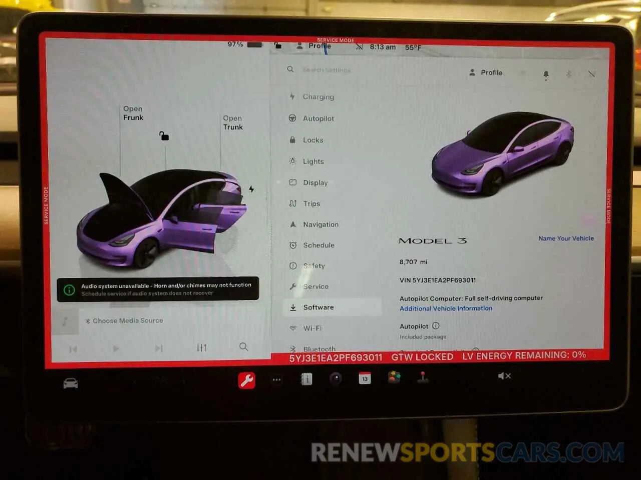 9 fotografías del automóvil dañado 5YJ3E1EA2PF693011 TESLA MODEL 3 2023