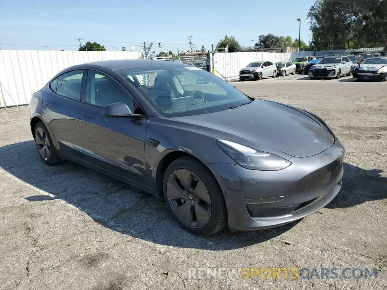 4 fotografías del automóvil dañado 5YJ3E1EA2PF694773 TESLA MODEL 3 2023