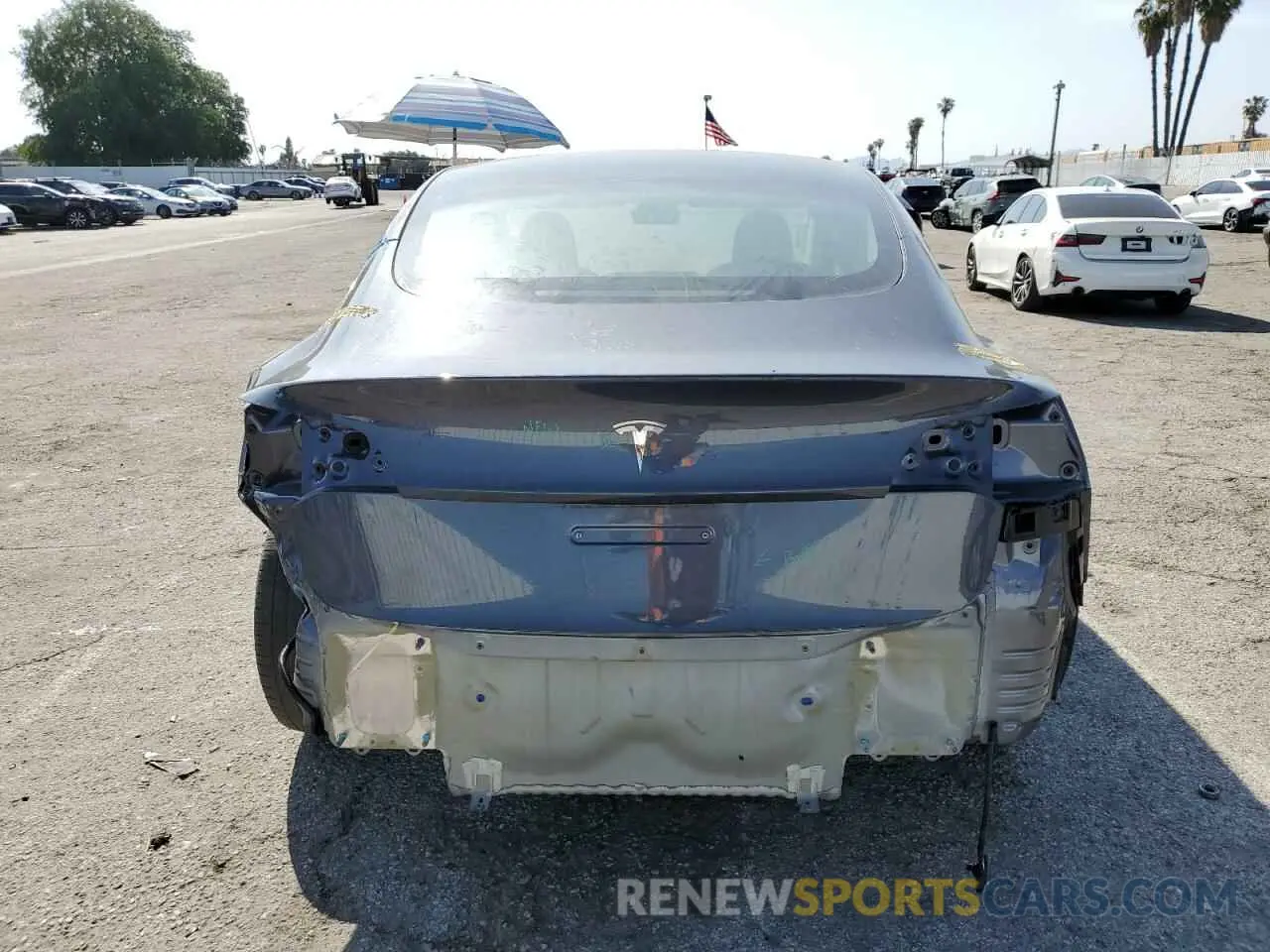 6 fotografías del automóvil dañado 5YJ3E1EA2PF694773 TESLA MODEL 3 2023