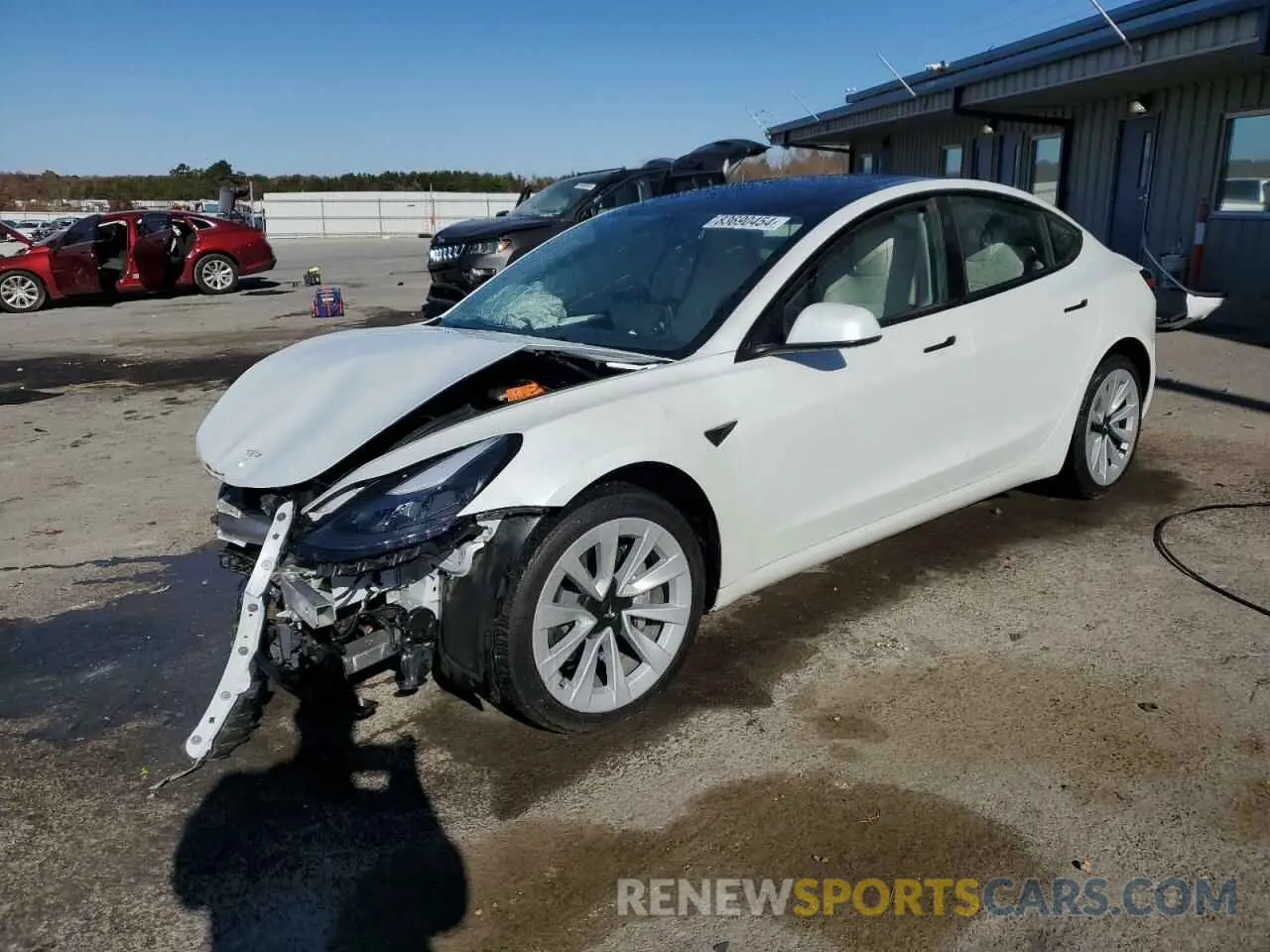 1 fotografías del automóvil dañado 5YJ3E1EA2PF696149 TESLA MODEL 3 2023