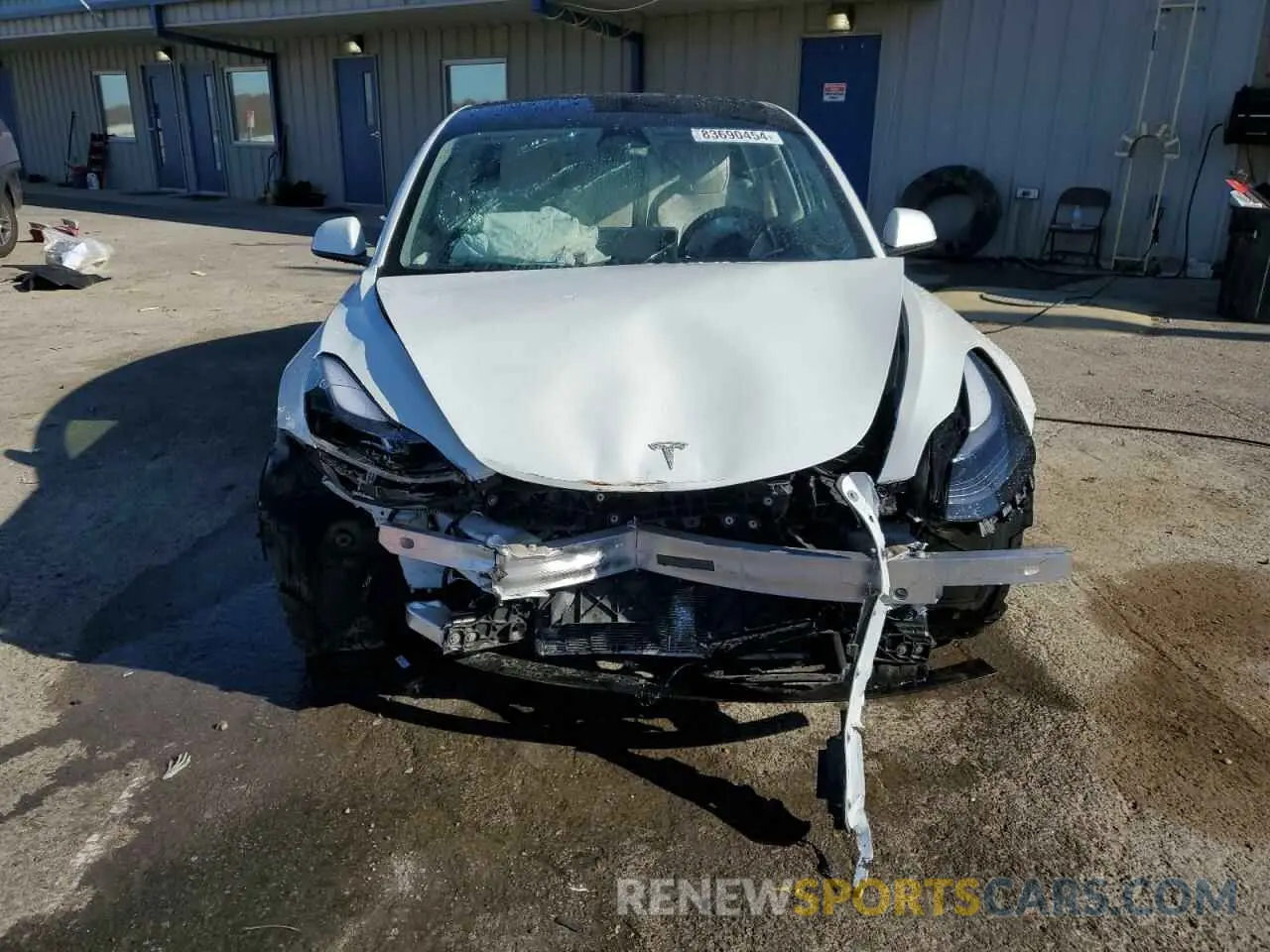 5 fotografías del automóvil dañado 5YJ3E1EA2PF696149 TESLA MODEL 3 2023