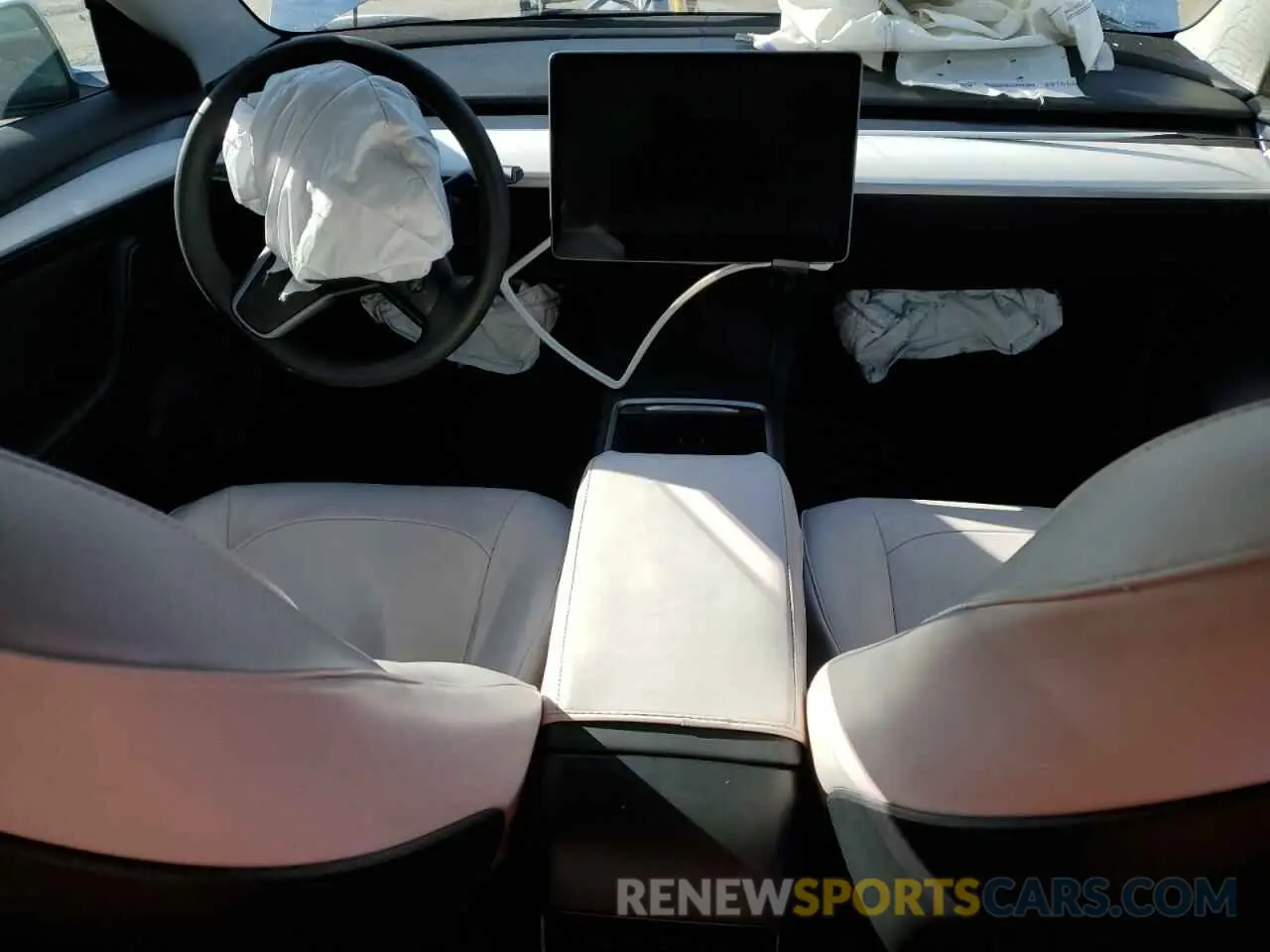 8 fotografías del automóvil dañado 5YJ3E1EA2PF696149 TESLA MODEL 3 2023