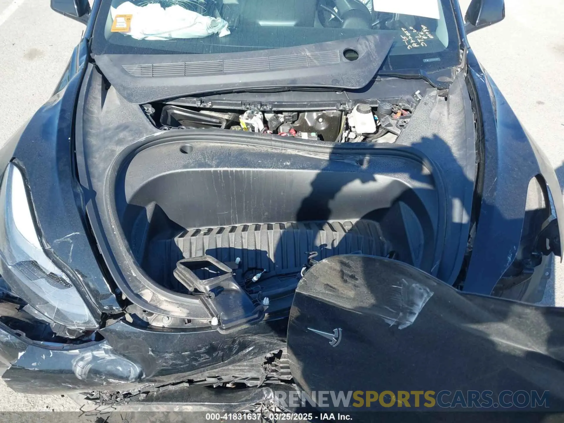 10 fotografías del automóvil dañado 5YJ3E1EA2PF696877 TESLA MODEL 3 2023