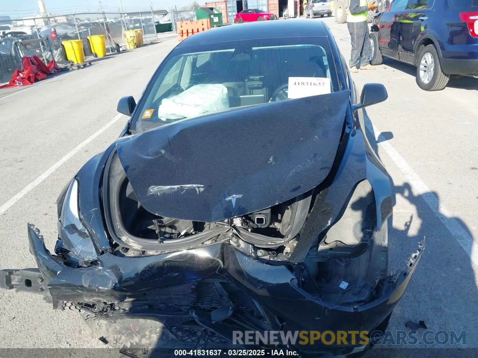 11 fotografías del automóvil dañado 5YJ3E1EA2PF696877 TESLA MODEL 3 2023