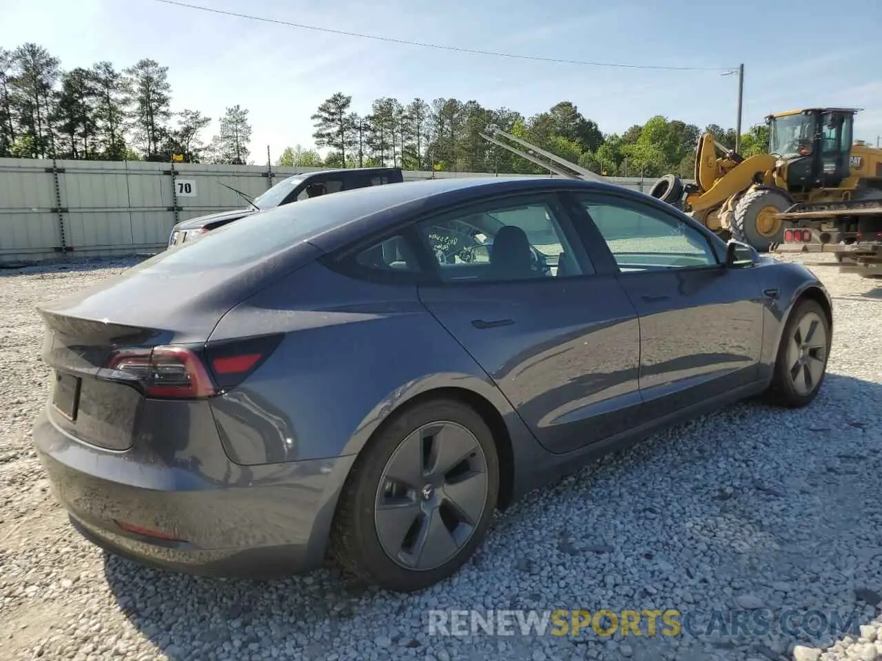 3 fotografías del automóvil dañado 5YJ3E1EA2PF705755 TESLA MODEL 3 2023