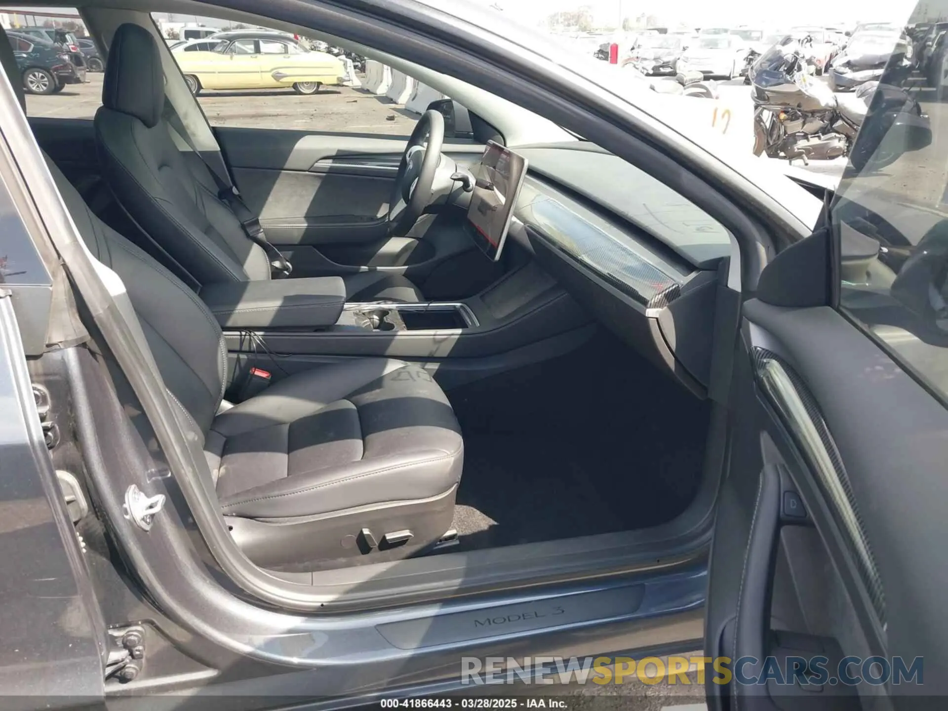5 fotografías del automóvil dañado 5YJ3E1EA2PF707893 TESLA MODEL 3 2023
