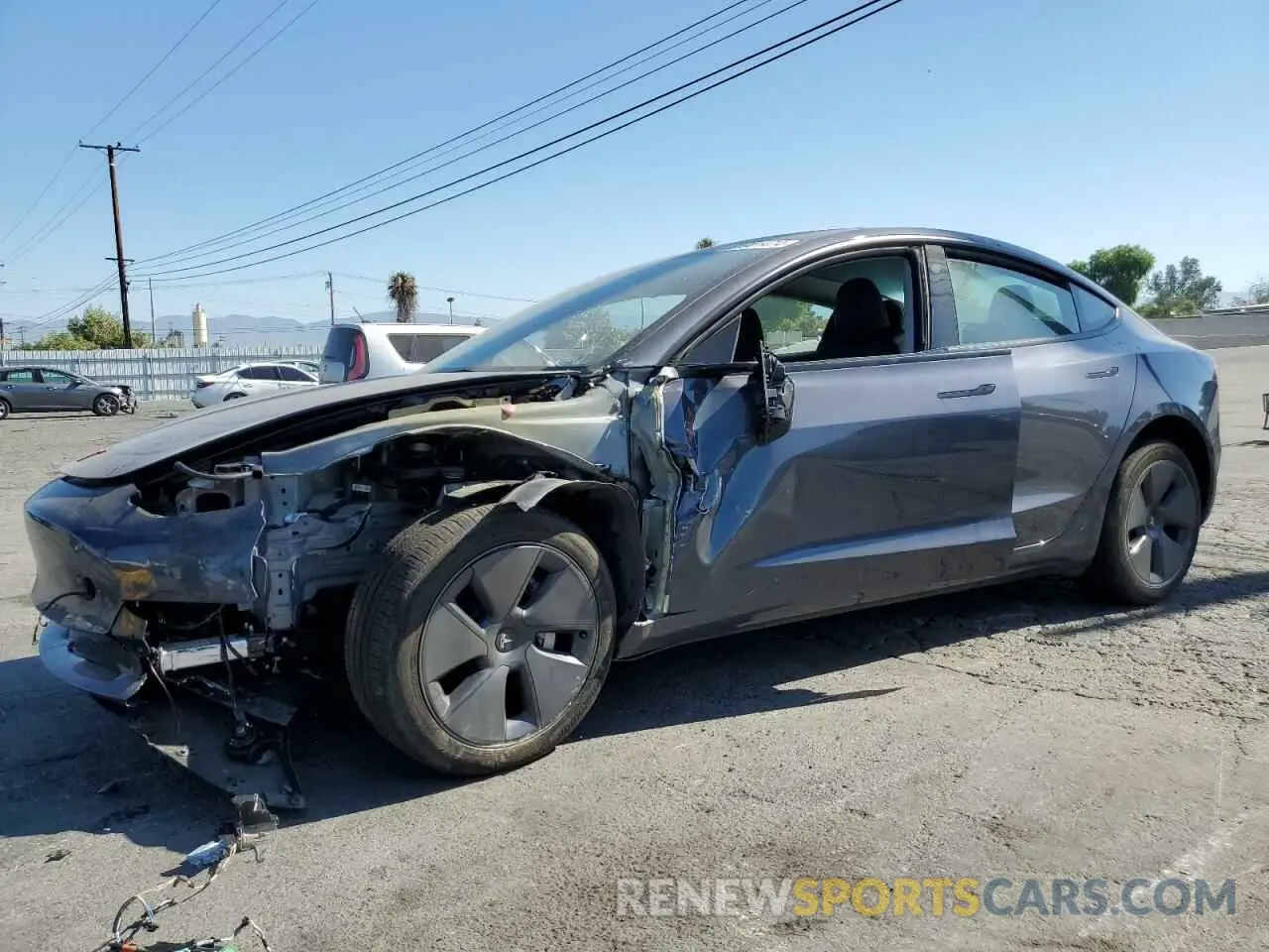 1 fotografías del automóvil dañado 5YJ3E1EA2PF710468 TESLA MODEL 3 2023