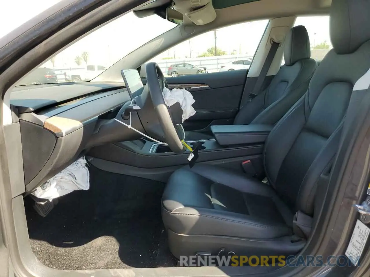 7 fotografías del automóvil dañado 5YJ3E1EA2PF710468 TESLA MODEL 3 2023
