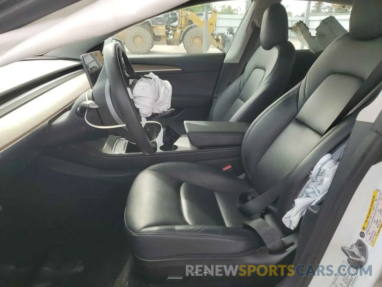 7 fotografías del automóvil dañado 5YJ3E1EA3PF383224 TESLA MODEL 3 2023