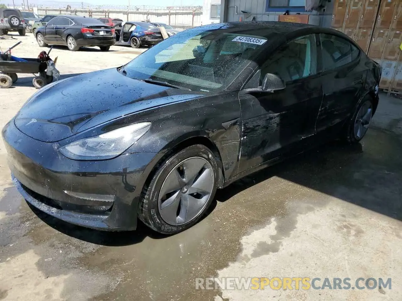 1 fotografías del automóvil dañado 5YJ3E1EA3PF385877 TESLA MODEL 3 2023