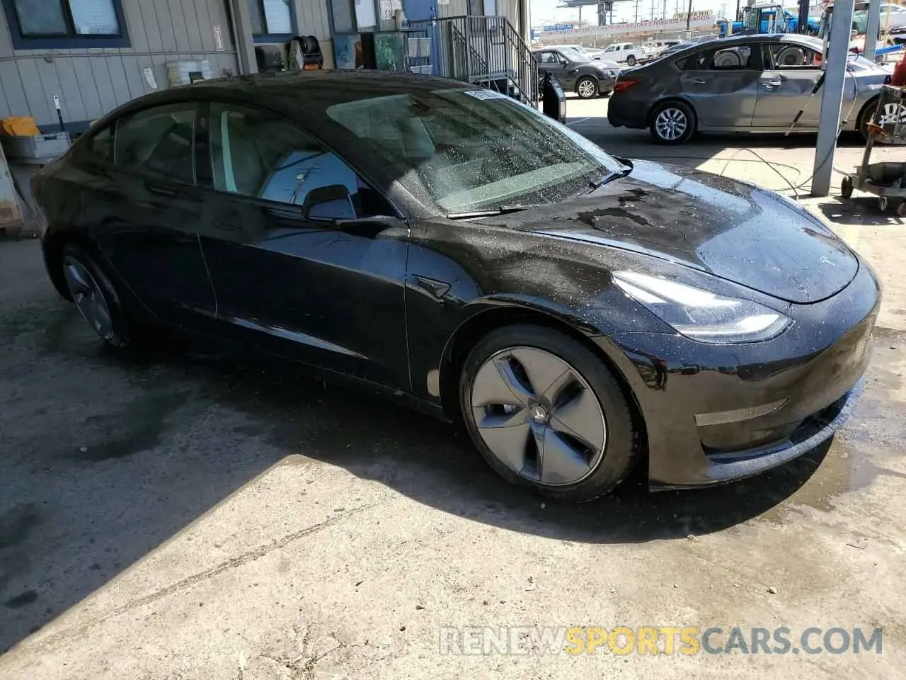 4 fotografías del automóvil dañado 5YJ3E1EA3PF385877 TESLA MODEL 3 2023