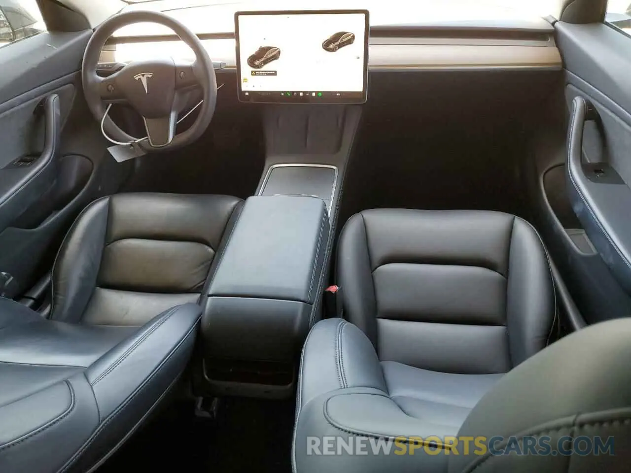 8 fotografías del automóvil dañado 5YJ3E1EA3PF385877 TESLA MODEL 3 2023
