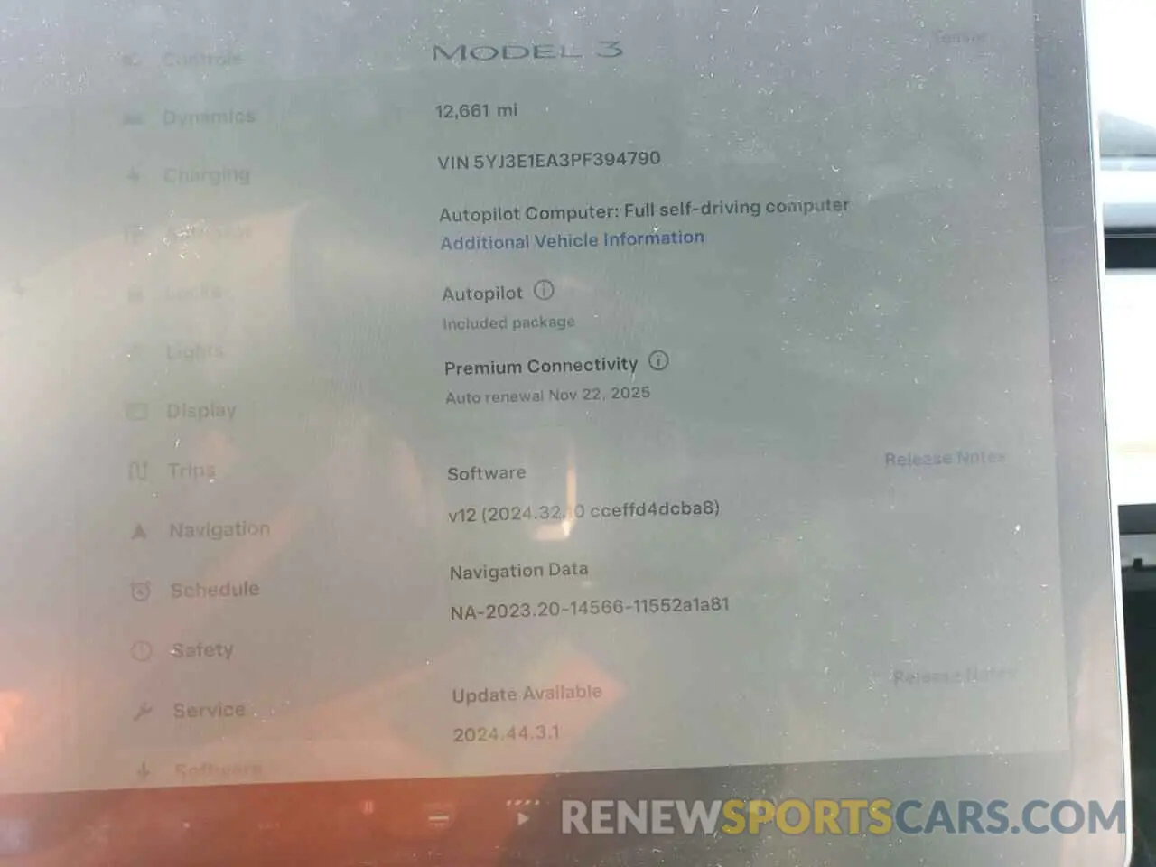 9 fotografías del automóvil dañado 5YJ3E1EA3PF394790 TESLA MODEL 3 2023