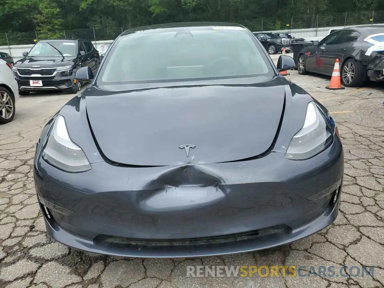 5 fotografías del automóvil dañado 5YJ3E1EA3PF395258 TESLA MODEL 3 2023
