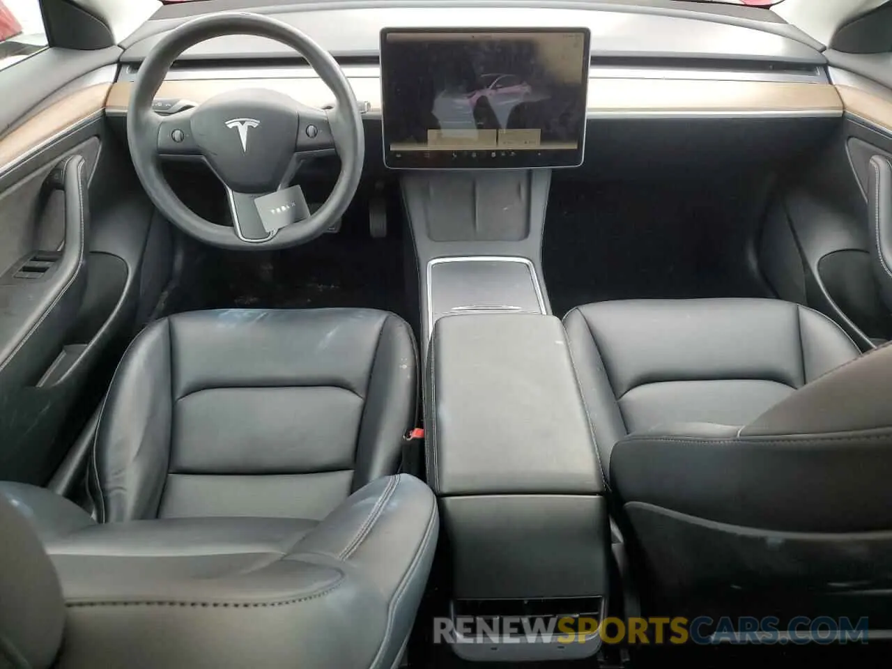 8 fotografías del automóvil dañado 5YJ3E1EA3PF406937 TESLA MODEL 3 2023