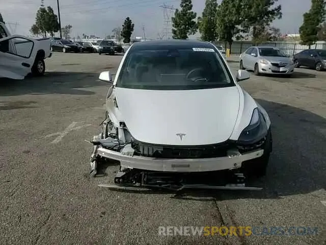 11 fotografías del automóvil dañado 5YJ3E1EA3PF409112 TESLA MODEL 3 2023