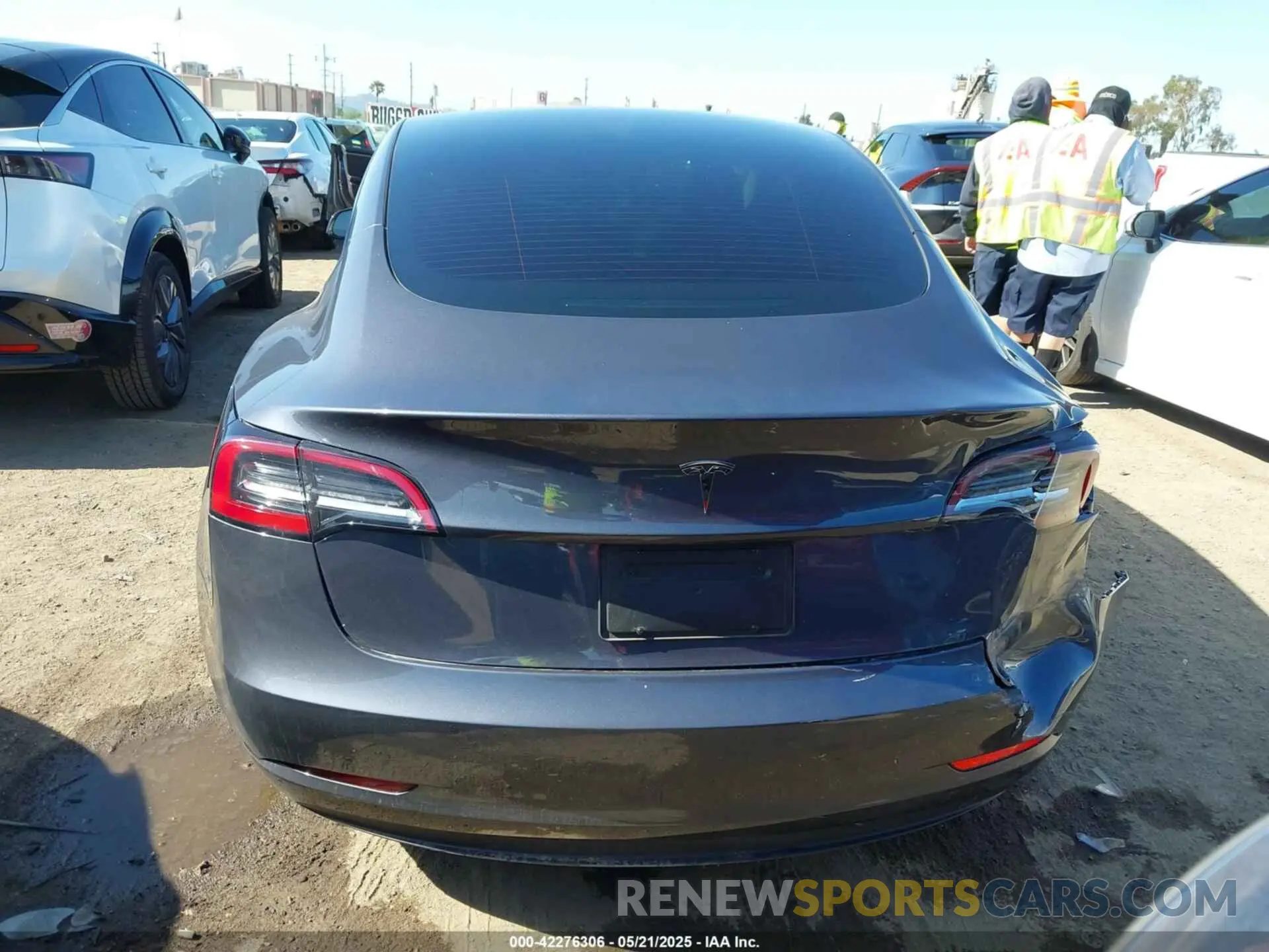 15 fotografías del automóvil dañado 5YJ3E1EA3PF412267 TESLA MODEL 3 2023